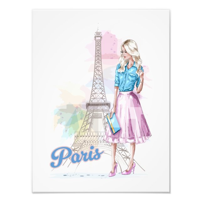 Impression Photo Paris Eiffel Tower sightseeing (Devant)