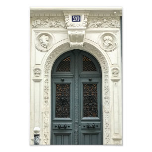 Impression Photo Paris Porte Vert Numéro 20 -