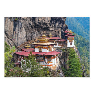 Impression Photo Paro Taktsang : Le monastère du nid de tigre - Bho