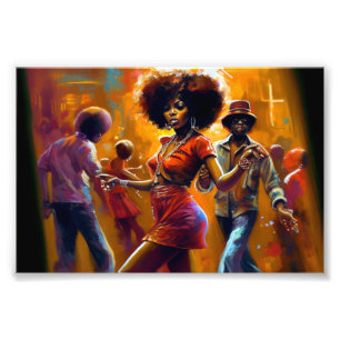 Impression Photo Pas de chance, Art numérique noir