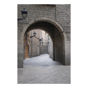 Impression Photo Passage de Barcelone — Passage vertical
