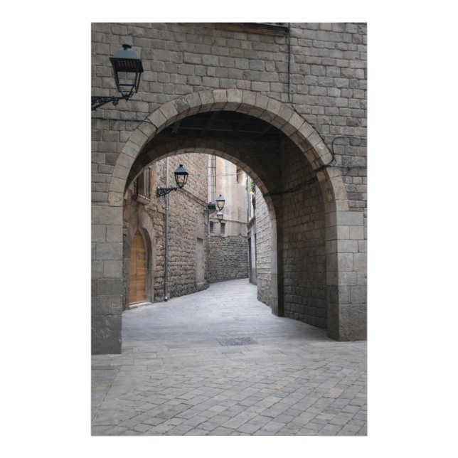 Impression Photo Passage de Barcelone — Passage vertical (Devant)
