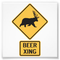 Passage de la bière de cerf d'ours