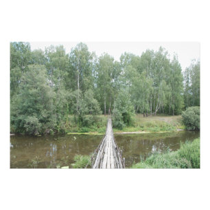 Impression Photo Passerelle de Mist Bridge