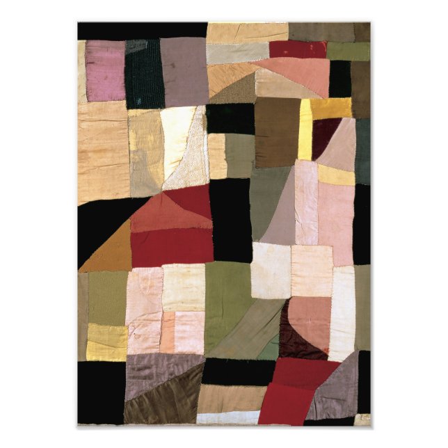 Impression Photo Patchwork (Berceau de fils) | Sonia Delaunay | (Devant)