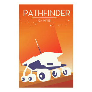 Impression Photo Pathfinder sur l'art spatial de Mars