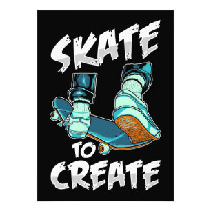 Impression Photo Patinage de planche à roulettes pour créer