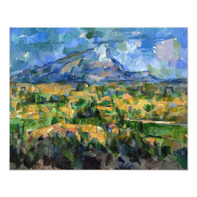 Impression Photo Paul Cezanne - Mont Sainte-Victoire (Devant)