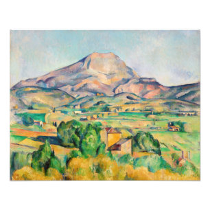 Impression Photo Paul Cezanne - Mont Sainte-Victoire