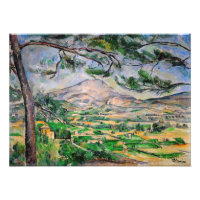Paul Cezanne - Mont Sainte-Victoire et Grand Pin