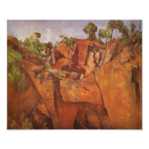 Impression Photo Paul Cezanne Steinbruch Bibemus