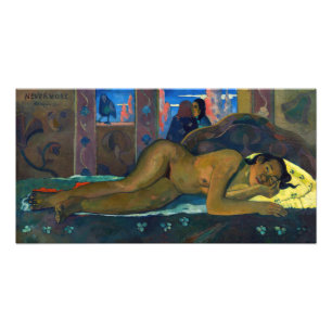 Impression Photo Paul Gauguin - Nevermore / O Taiti