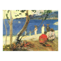 Paul Gauguin Porteuses de fruits à la baie de Turi