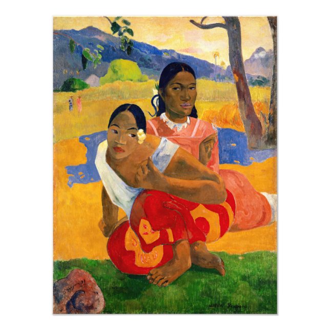 Impression Photo Paul Gauguin - Quand te maries-tu ? (Devant)