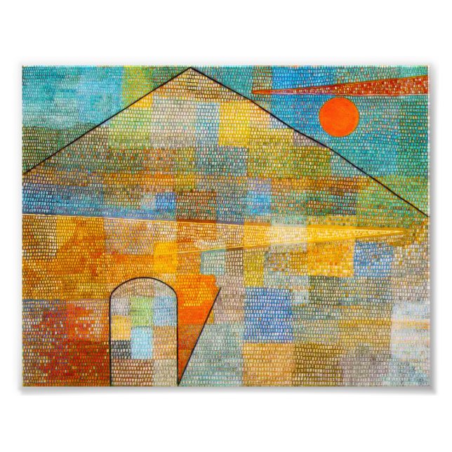 Impression Photo Paul Klee Ad Parnassum Imprimer (Devant)