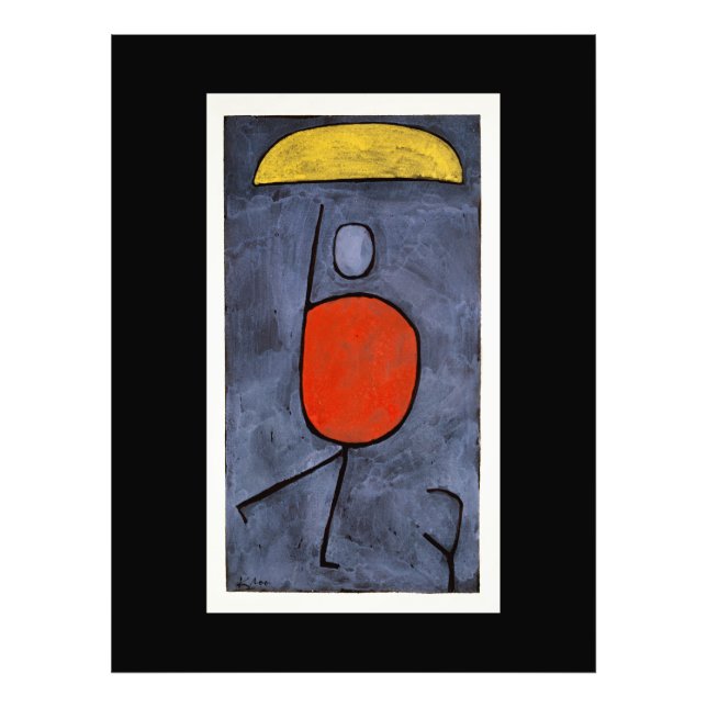 Impression Photo Paul Klee - Avec Parapluie (Devant)