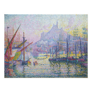 Impression Photo Paul Signac - Notre-Dame de la Garde, Marseille
