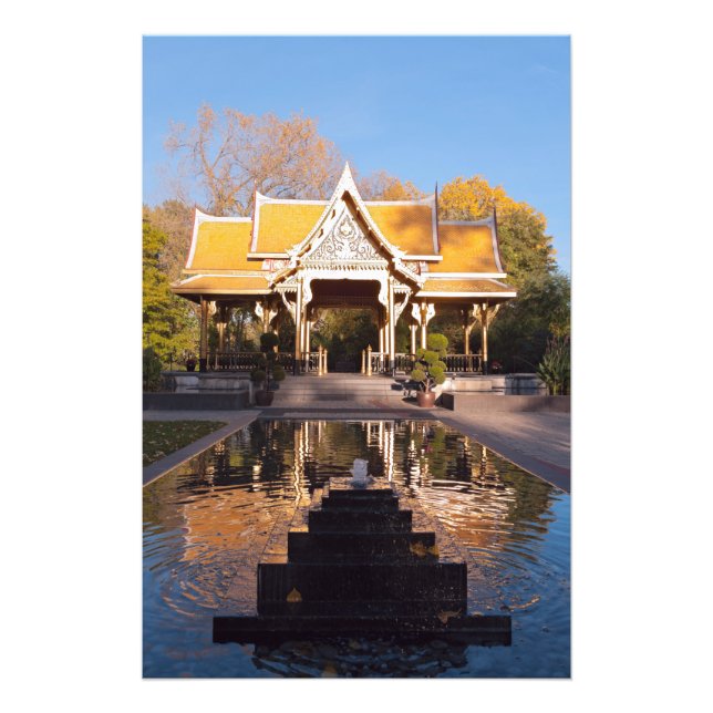 Impression Photo Pavillon thaïlandais à Madison (Devant)