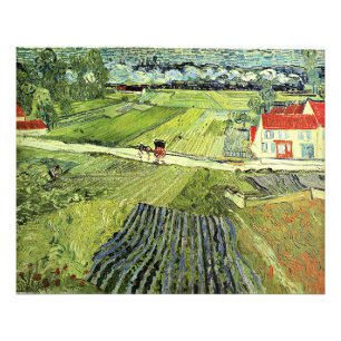 Impression Photo Paysage avec Carrosse et Train