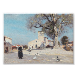 Impression Photo Paysage breton Architecture de village