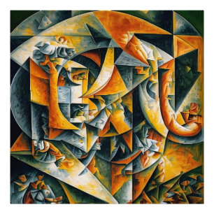 Impression Photo paysage cubisme 2