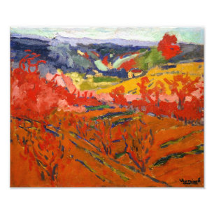 Impression Photo Paysage d'automne Maurice de Vlaminck