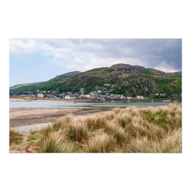 Impression Photo Paysage de Barmouth et Dinas Oleu (Devant)