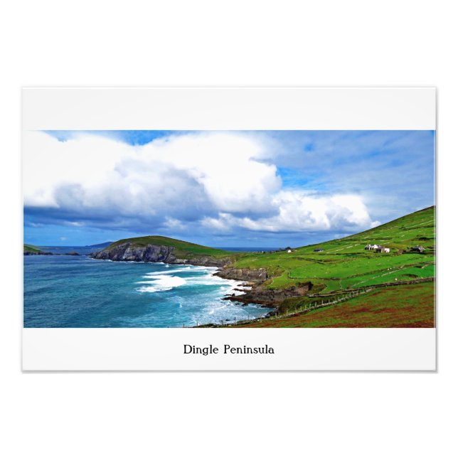 Impression Photo Paysage de la péninsule de Dingle (Devant)