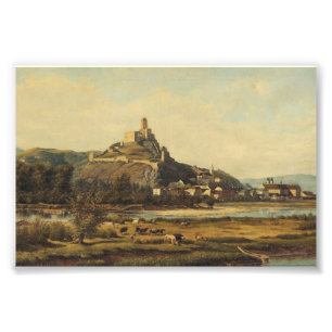 Impression Photo Paysage de Trencin en Slovaquie