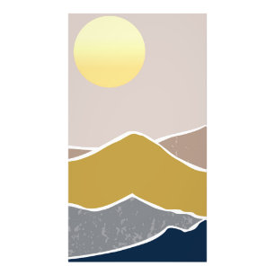 Impression Photo Paysage des montagnes