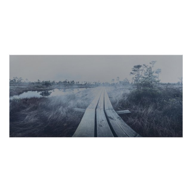 Impression Photo Paysage du marais (Devant)