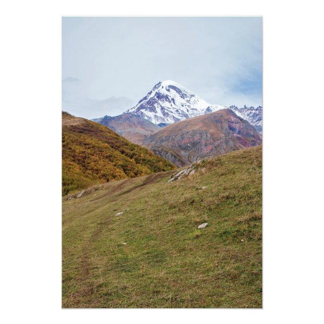 Impression Photo Paysage géorgien (Devant)