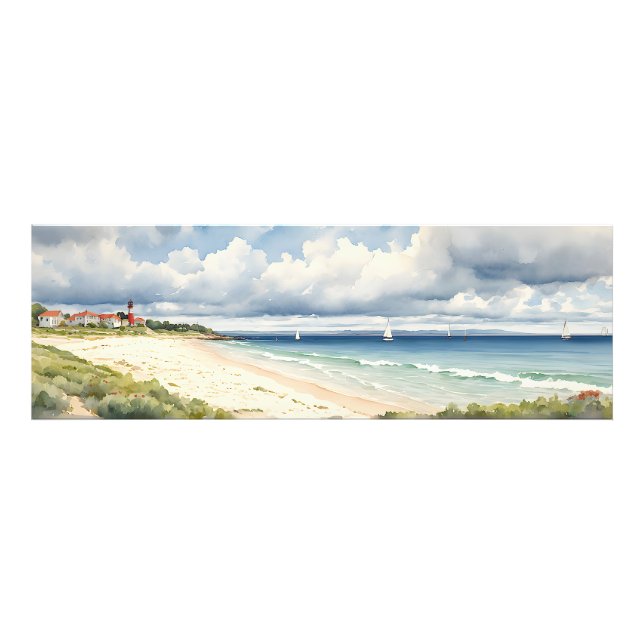 Impression Photo Paysage Large "Norfolk Living By the Sea" (Devant)