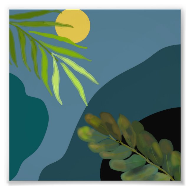 IMPRESSION PHOTO PAYSAGE NATUREL ENSOLEILLÉ (Devant)