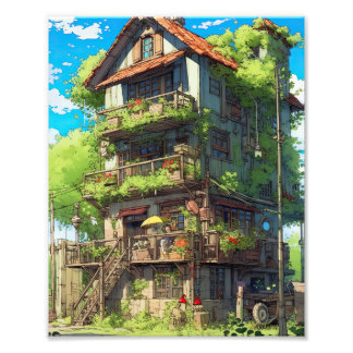 Impression Photo Paysage Paul Gauguin Ancien Art Peinture