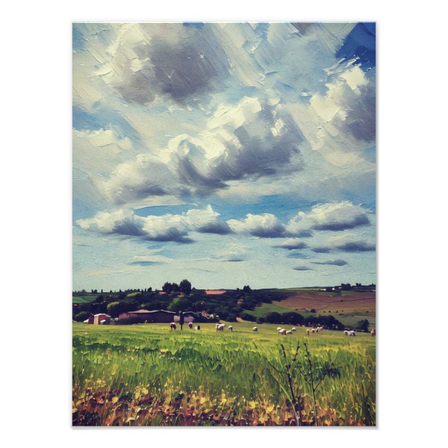 Impression Photo Paysage pittoresque (Devant)