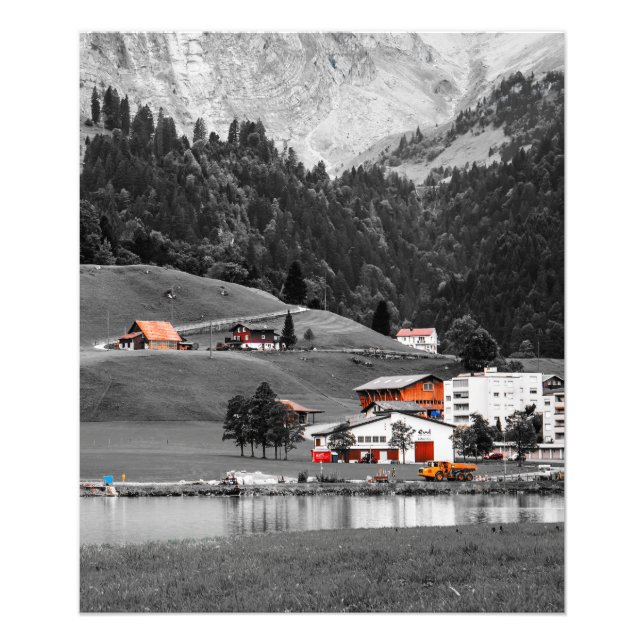 Impression Photo Paysage rural (Devant)