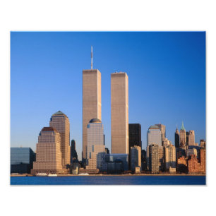 Impression Photo Paysage urbain de Manhattan et fleuve Hudson, New