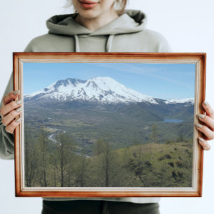 Impression Photo Paysage volcanique du Mont St Helens
