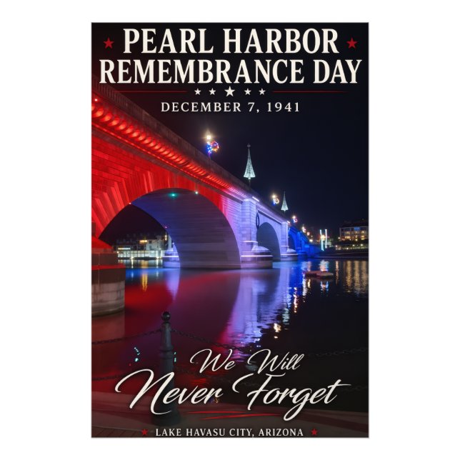 Impression Photo Pearl Harbor Remembrance Day (Devant)