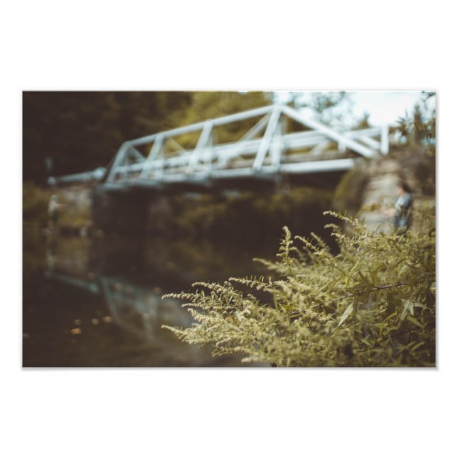 Impression Photo Pêche Sous Le Pont (Devant)