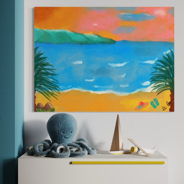 Impression Photo Peinture à l'aquarelle  (Créateur téléchargé)