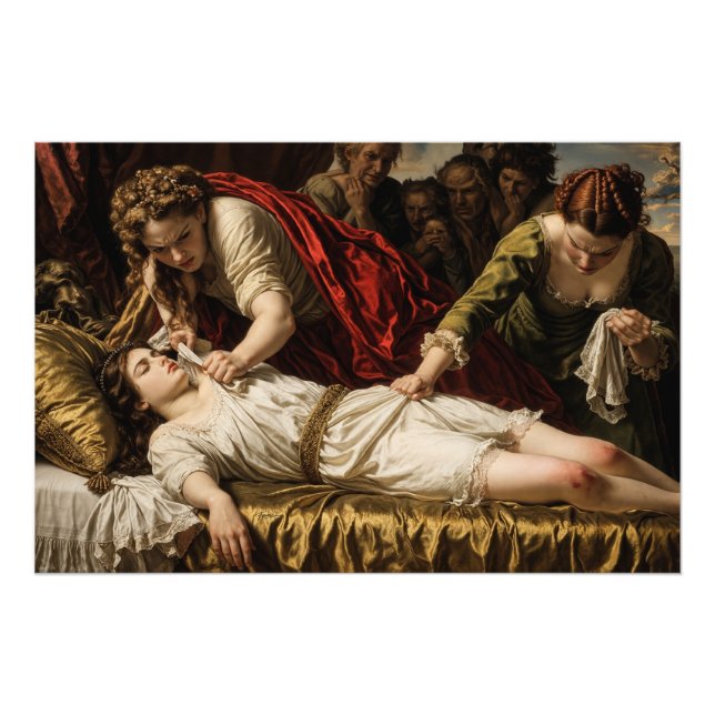 Impression Photo Peinture à l'huile de style Renaissance classique  (Devant)