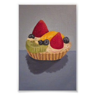 Impression Photo Peinture à tarte aux fruits