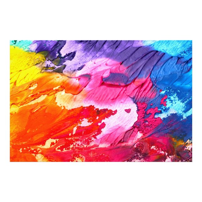 Impression Photo Peinture Abstraite colorée-25688 (Devant)