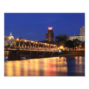 Impression Photo Pennsylvania State Walnut Street Bridge
