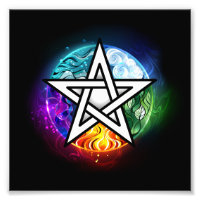 pentagramme du Wiccan