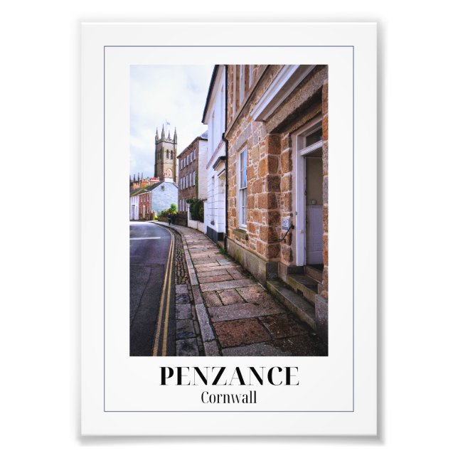 Impression Photo Penzance, Cornouailles (Devant)