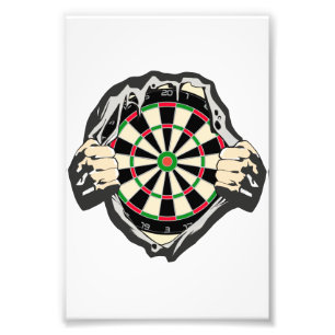 Impression Photo Percée vers le Bullseye - Ultimate Dartboard