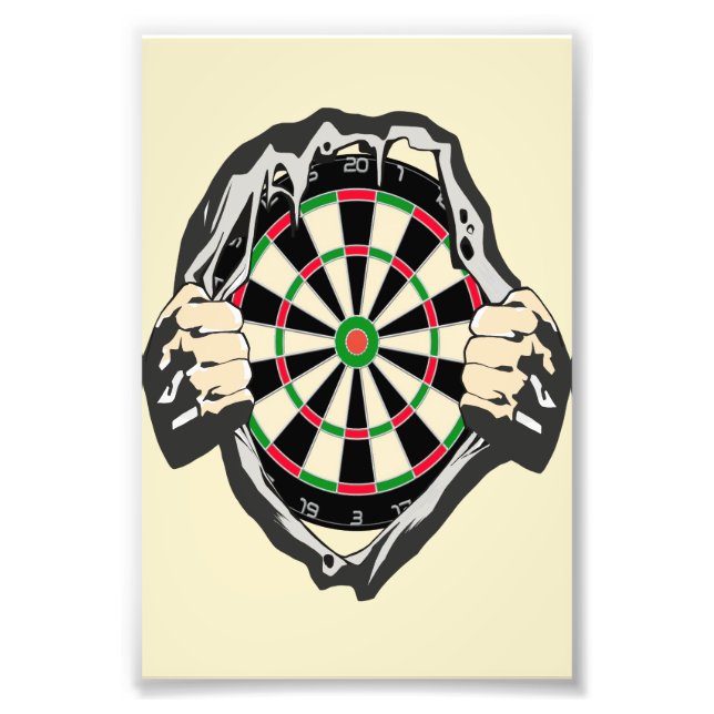 Impression Photo Percée vers le Bullseye - Ultimate Dartboard (Devant)